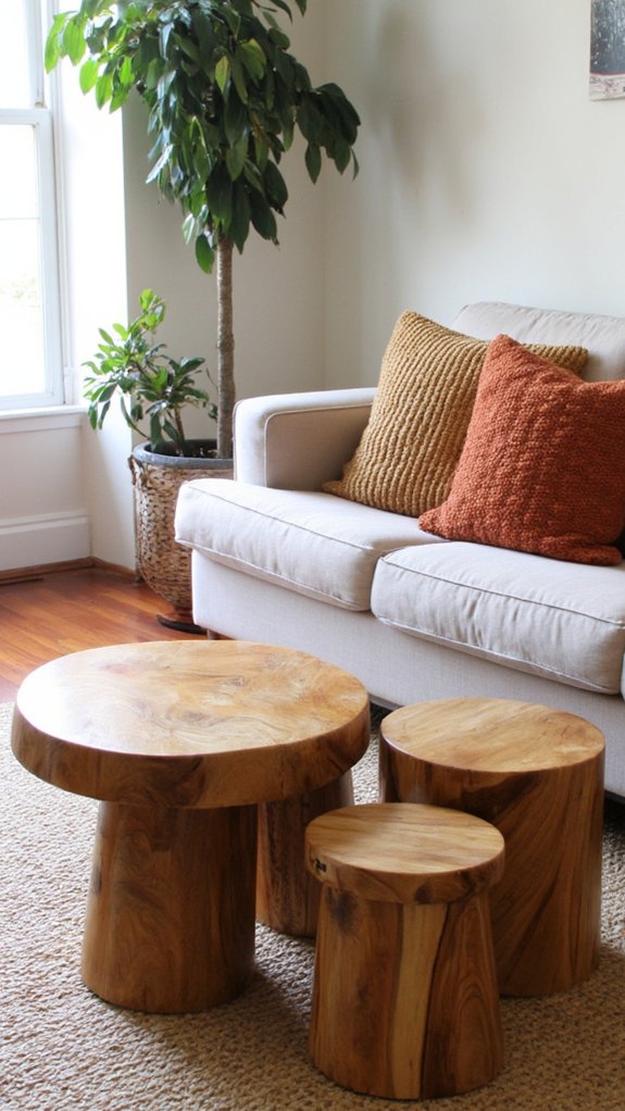 versatile nested coffee tables