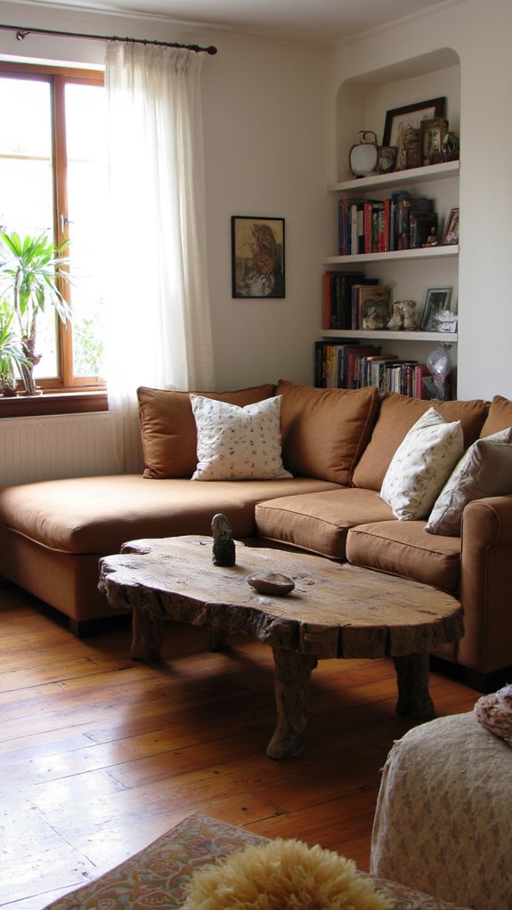 versatile sectional with ottoman