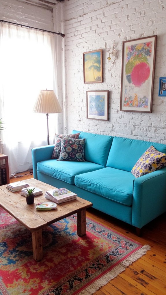 vibrant artistic gallery transformation