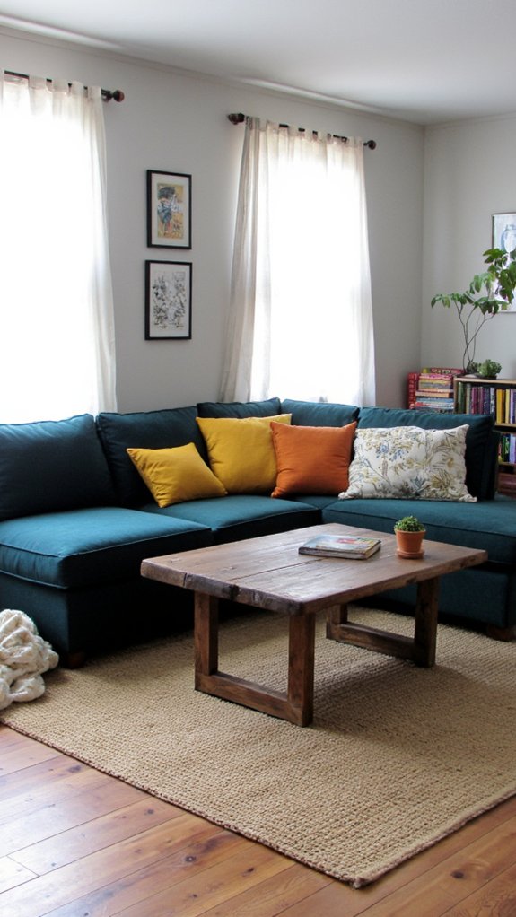 vibrant colors textured fabrics