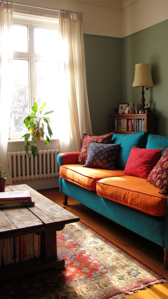 vibrant energy bold focal points