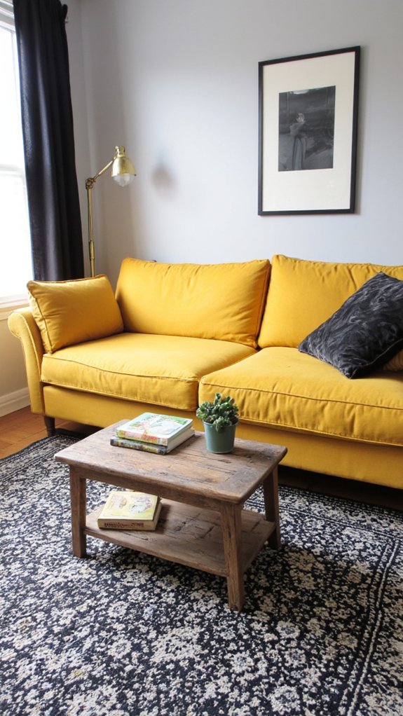 vibrant focal point contrast