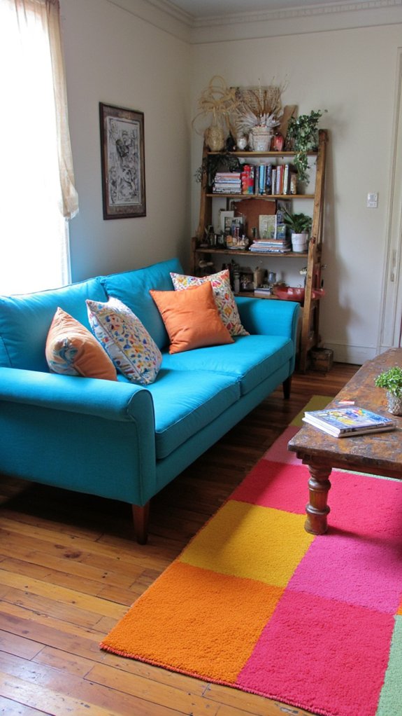 vibrant hues energize spaces