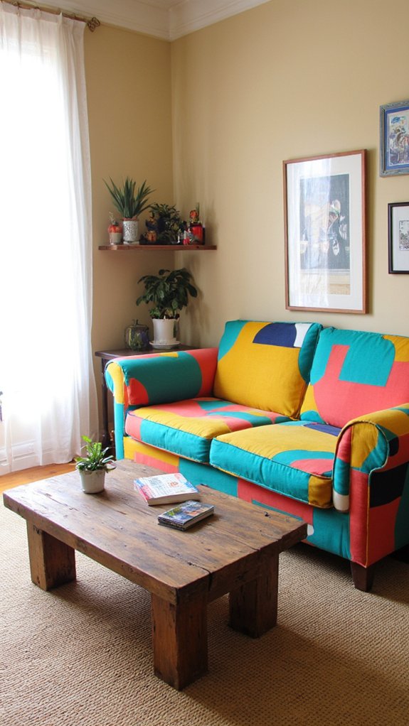 vibrant patterned focal points