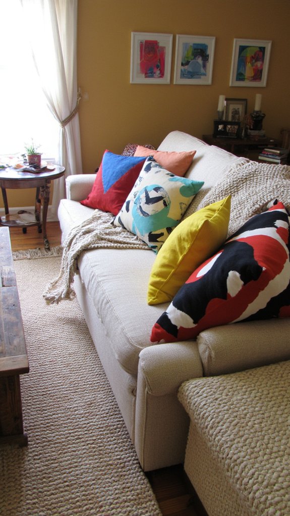 vibrant shapes transform spaces