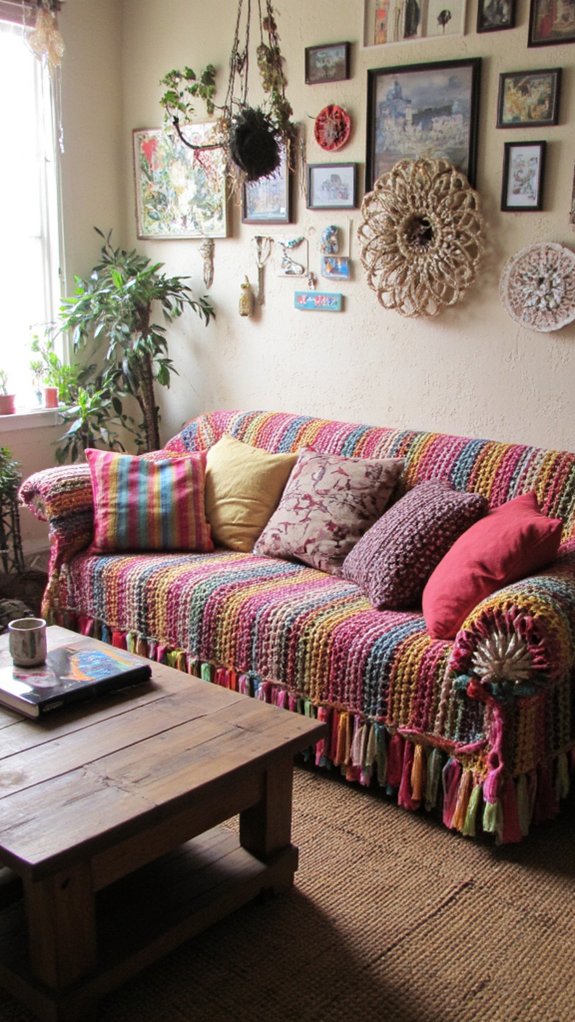 vibrant textures cozy vibes