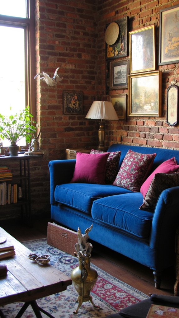 vintage charm and warmth