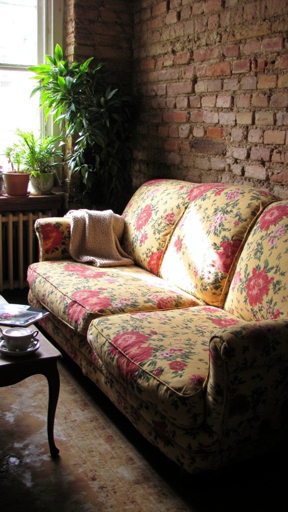 vintage charm through bold patterns