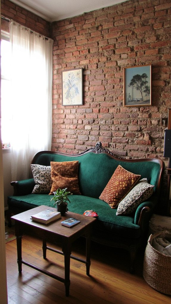 vintage sofas add charm