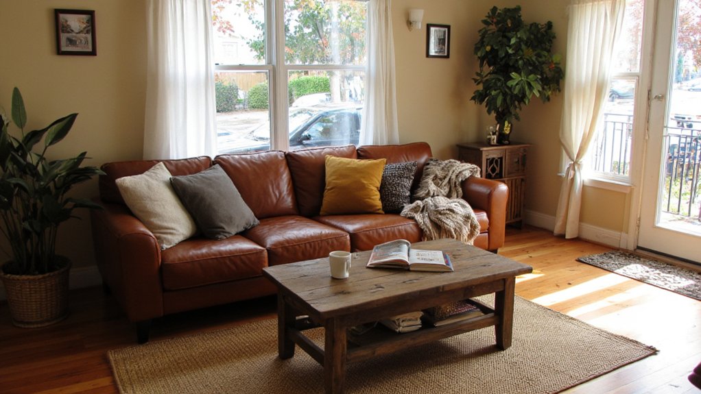21 Beautiful Sofa Ideas With Brown Furniture That Create Warm Harmony warm harmony with sofas