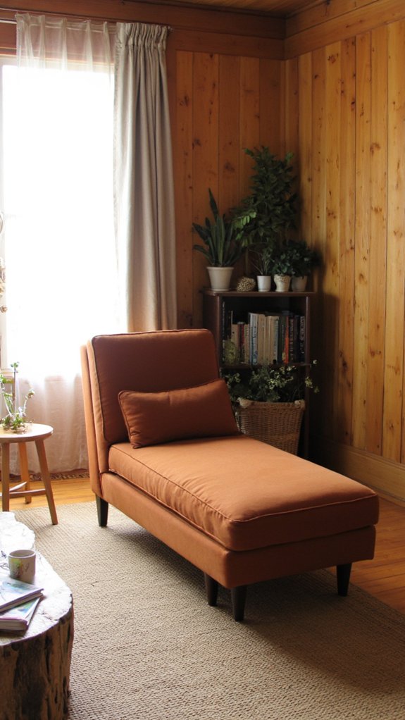 warm inviting burnt umber