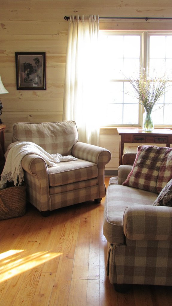 warm inviting rustic decor