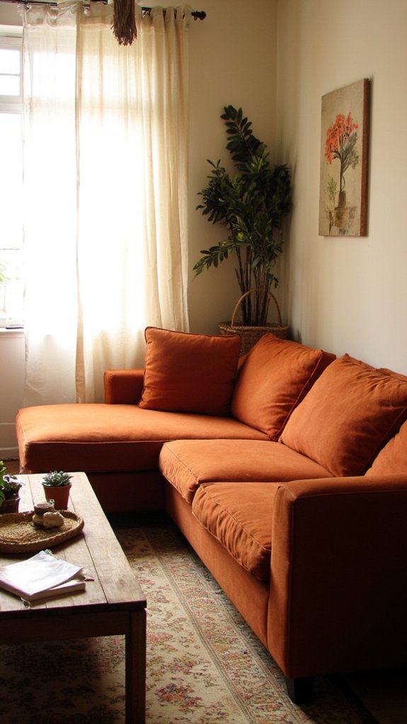 warm inviting sectional comfort