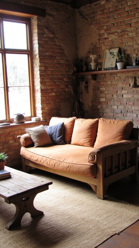 warm rustic charm furniture