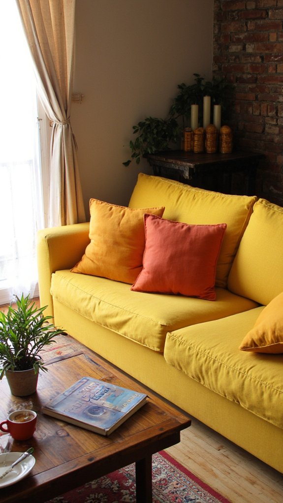 warm sunset cozy decor