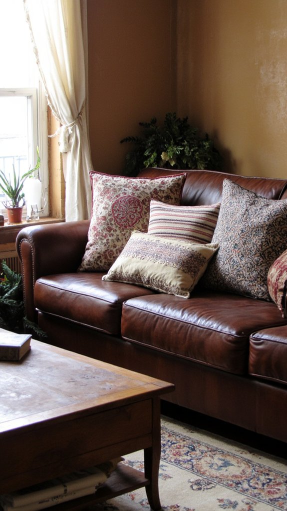 warmth through vintage textiles