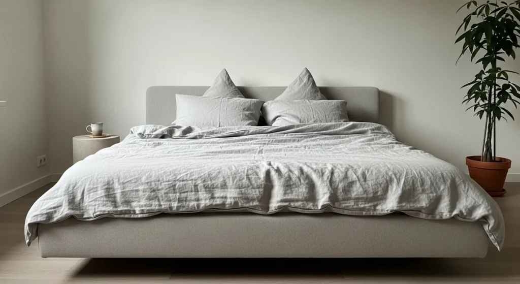 24 Stylish Low Bed Frame Ideas for a Laid-Back Look (24)