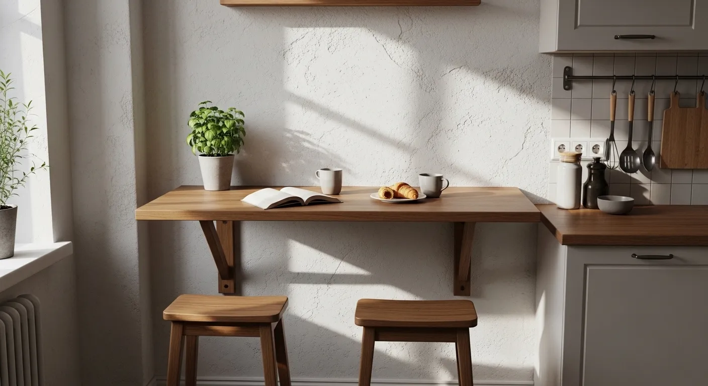 19 Space Smart Wall Mounted Dining Table Ideas For Tight Areas