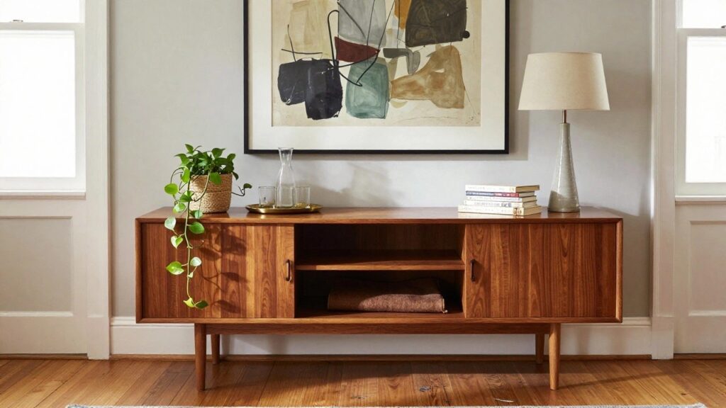 20 Elevated Sideboard Setup Ideas for a Balanced, Cohesive Space