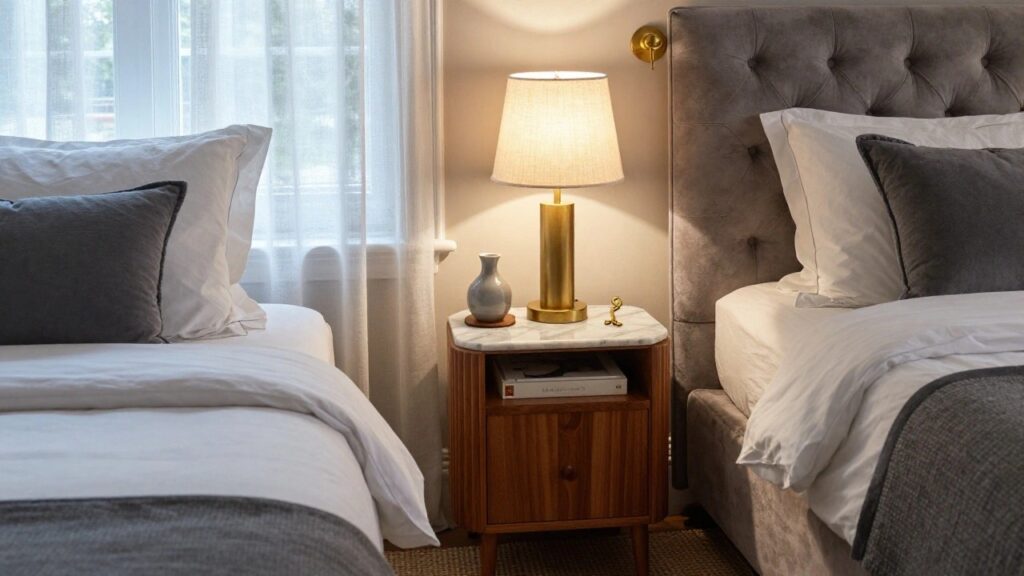 22 Luxury Bedside Table Ideas That Feel Hotel Inspired