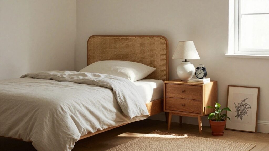23 Minimalist Bedside Table Ideas for a Calm Clutter-Free Space
